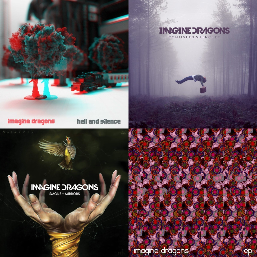 Imagine dragons i don t like myself. Symphony imagine Dragons. Imagine Dragons альбомы. Hell and Silence imagine Dragons.